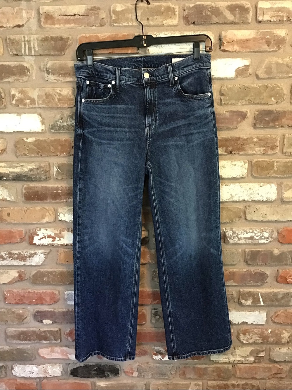 AYR Women's THE SECRET SAUCE High Rise Wide-Leg Stocked Jeans 31S - Picture 2 of 7